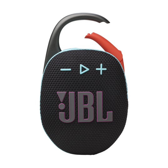 JBL Clip 5 - Black and Orange - Ultra-portable waterproof speaker - Front